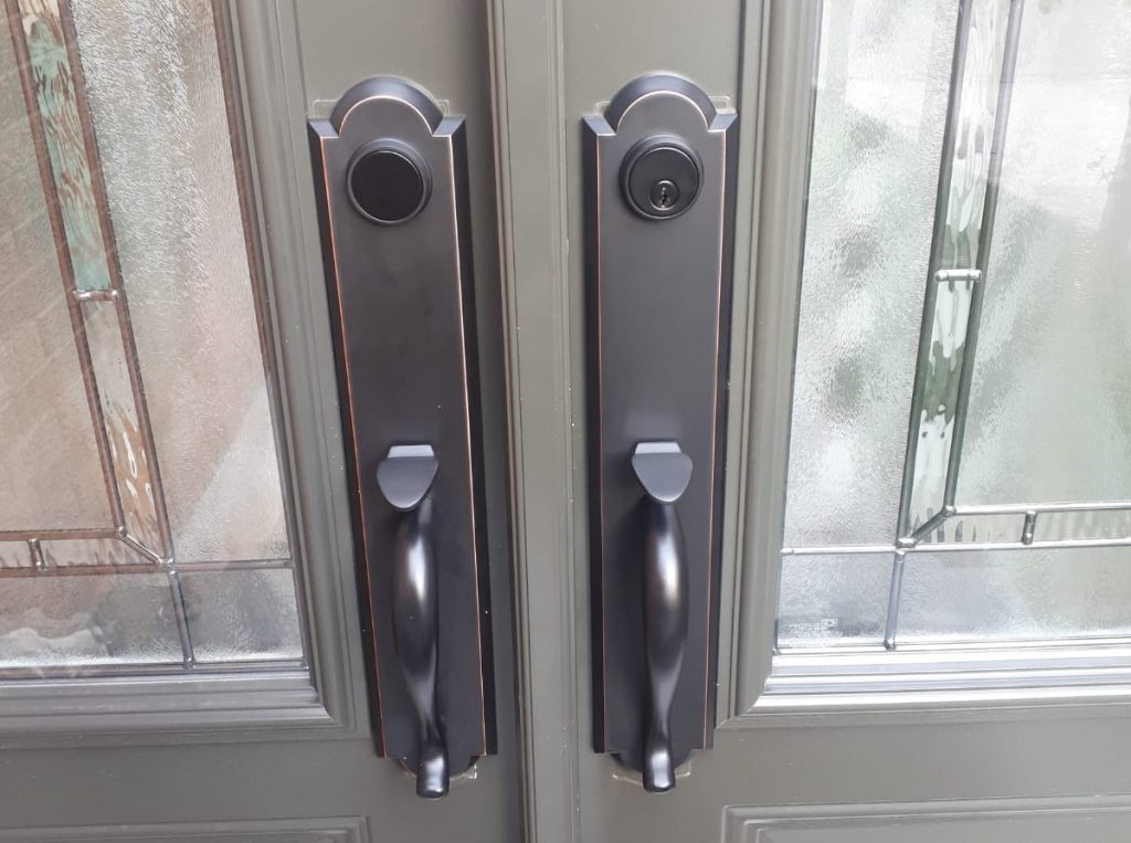 Front door lock fix 